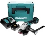 Makita DGA 506 RF1J Akku Winkelschleifer 18 V 125 mm Brushless + 1x Akku 3,0 Ah...