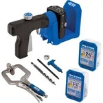KREG Pocket Hole Jig 520 PRO Taschenloch Bohrschablone ( KPHJ520PRO ) + Stufenbohrer