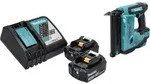 Makita DBN 500 RF Akku Stauchkopfnagler 18 V 15-50 mm + 2x Akku 3,0 Ah + Ladeger&auml;t