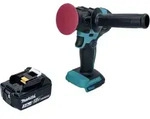 Makita DPV 300 F1 Akku Schleifer Polierer 18 V 50 / 80 mm Brushless + 1x Akku...