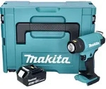 Makita DHG 180 F1J Akku Hei&szlig;luftgebl&auml;se 18 V 550 &deg;C + 1x Akku 3,0 Ah +...