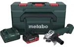 Metabo W 18 L 9-125 Akku Winkelschleifer 18 V 125 mm + 1x Akku 10,0 Ah +...
