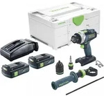 Festool TPC 18/4 I-Basic Akku Schlagbohrschrauber 18 V 75 Nm Brushless + 2x...