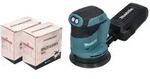2x Toolbrothers TURTLE Schleifset + DBO 180 Z Akku Exzenterschleifer 18 V 125...