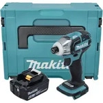 Makita DTS 141 G1J Akku Impulsschrauber 18 V 40 Nm 1/4" Brushless + 1x Akku 6,0...