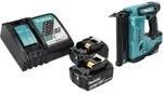 Makita DBN 500 RM Akku Stauchkopfnagler 18 V 15-50 mm + 2x Akku 4,0 Ah + Ladeger&auml;t