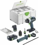 Festool TPC 18/4 I-Basic-Set Akku Schlagbohrschrauber 18 V 75 Nm Brushless + 1x...