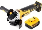 DeWalt DCG 405 N Akku Winkelschleifer 18V 125mm Brushless + 1x Akku 4,0Ah - ohne