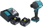 Makita DAS 180 RM Akku Gebl&auml;se 18 V Brushless + 2x Akku 4,0 Ah + Ladeger&auml;t