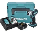 Makita DTS 141 RT1J Akku Impulsschrauber 18 V 40 Nm 1/4" Brushless + 1x Akku...