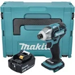 Makita DTS 141 F1J Akku Impulsschrauber 18 V 40 Nm 1/4" Brushless + 1x Akku 3,0...