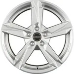 Borbet T10 Crystal Silver Alufelge 17 Zoll ET40 5x112 ML57,1