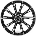 OXXO Predator Black Black Polished Alufelge 18 Zoll ET45 5x112 ML66,6