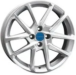 Borbet N Crystal Silver Alufelge 17 Zoll ET32 4x108 ML72,5