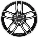 Autec Mercador Schwarz Poliert Alufelge 19 Zoll ET40 5x112 ML66,5