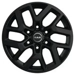 MAK Gravel Matt Black Alufelge 17 Zoll ET50 6x120 ML74,5
