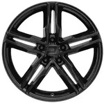 2DRV WH11 Schwarz Gl&auml;nzend Lackiert Alufelge 18 Zoll ET40 5x112 ML66,6