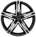 2DRV WH11 Schwarz Hochglanzpoliert Alufelge 18 Zoll ET40 5x112 ML66,6