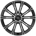 Dezent AR dark Black Polished Alufelge 19 Zoll ET56 5x108 ML63,4