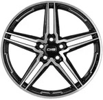 CMS C29 Diamond Black Gloss Alufelge 18 Zoll ET45 5x112 ML57,1