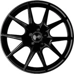 Brock B40 Satin Black Matt Alufelge 19 Zoll ET20 5x112 ML66,55