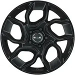 MAK Express Gloss Black Alufelge 16 Zoll ET57 5x120 ML64,1
