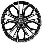 MAK Stilo-D Black Mirror Alufelge 21 Zoll ET19 5x112 ML66,45