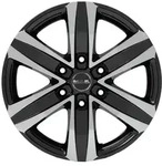 MAK Stone 6 Black Mirror Alufelge 20 Zoll ET60 6x130 ML84,1