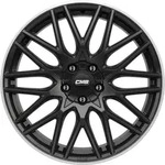 CMS C25 Diamond Rim Black Gloss Alufelge 19 Zoll ET40 5x112 ML57,1