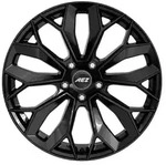 AEZ Leipzig black Black Alufelge 22 Zoll ET32 5x112 ML66,6