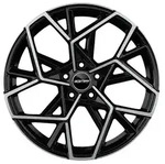 GMP Cartesio Black Diamond Alufelge 19 Zoll ET30 5x110 ML65,1