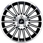 Keskin KT15 Speed Black Front Polish Alufelge 17 Zoll ET48 5x112 ML66,6