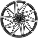 Keskin KT20 Future Black Front Polish Alufelge 19 Zoll ET30 5x100 ML57,1