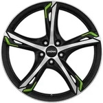 Ronal R62 Green Jetblack-matt-frontkopiert Green Alufelge 20 Zoll ET50 5x114,3 ML82
