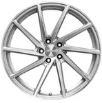Brock B37 Kristallsilber Vollpoliert Alufelge 18 Zoll ET48 5x112 ML66,6