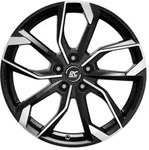 RC-Design RC34 Schwarz Glanz Vollpoliert Alufelge 19 Zoll ET40 5x112 ML66,6