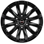 Borbet CW6 Black Matt Alufelge 17 Zoll ET62 6x130 ML84,1