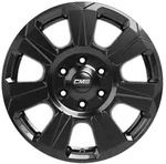 CMS C31 Complete Black Gloss Alufelge 16 Zoll ET60 5x130 ML78,1