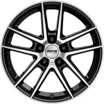 Platin P73 D-SCHWARZ FR.POL Alufelge 18 Zoll ET43 5x112 ML57,1