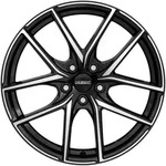 Dezent TO dark Black Polished Alufelge 17 Zoll ET40 5x112 ML57,1