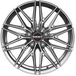 Borbet FB1 Hyper Black Silver Alufelge 18 Zoll ET40 5x114,3 ML72,5