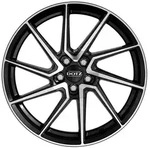 Dotz Spa Dark Black Polished Alufelge 18 Zoll ET48 5x114,3 ML71,6
