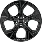 MSW 43 Gloss Black Alufelge 18 Zoll ET28 5x112 ML73,1