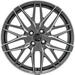 MSW 50/4 Gun Metal Poliert Alufelge 18 Zoll ET42 4x100 ML63,3