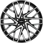 Oxigin 28 Oxmove Black Full Polish Alufelge 19 Zoll ET45 5x112 ML66,6