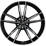 Ultra Wheels Bay Black Polished Alufelge 18 Zoll ET28 5x112 ML66,5