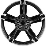 Borbet T10 Black Polished Matt Alufelge 16 Zoll ET46 5x112 ML57,1