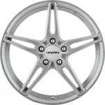 Carmani 15 Oskar Kristallsilber Alufelge 16 Zoll ET40 5x114,3 ML66,1