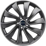 MAK Solar Gloss Gun Metallic Alufelge 19 Zoll ET38 5x114,3 ML64,1