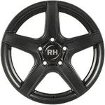 RH AR4 Racing Schwarz Lackiert Alufelge 16 Zoll ET43 5x112 ML57,1
